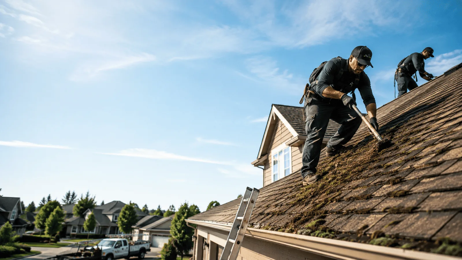 Roof Moss Removal in Lumberton, NJ near me